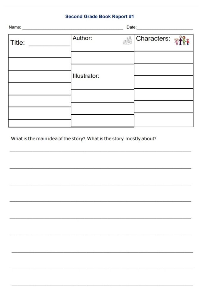 Book Report Template