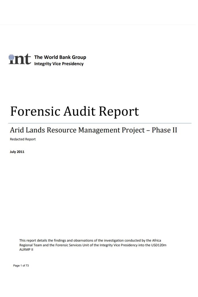 Forensic Audited Report Template