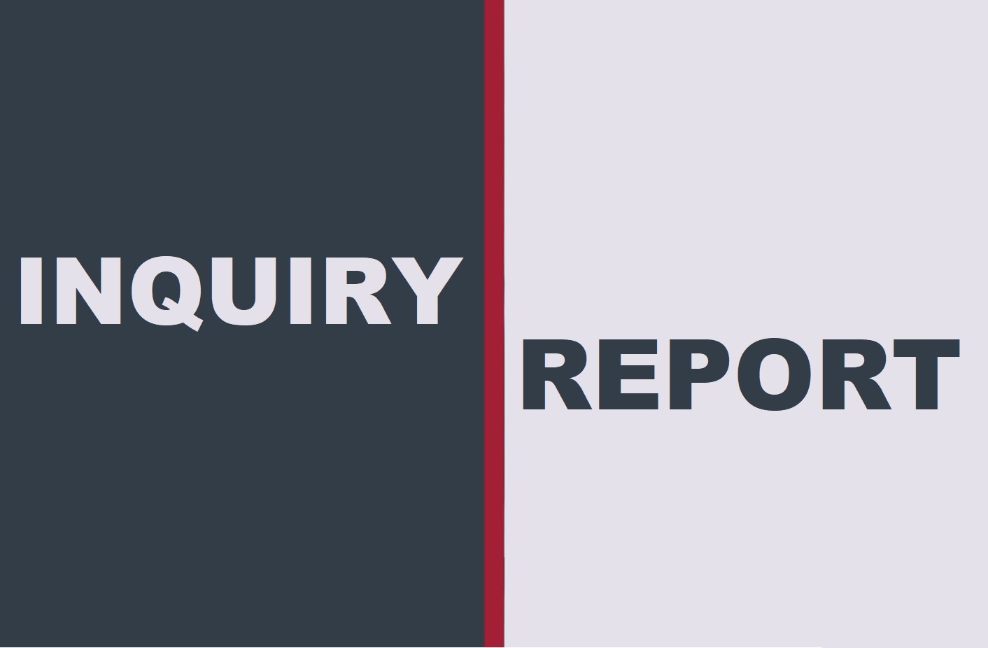 Inquiry Report
