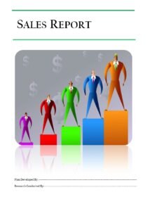 Sales Report Template → Free Report Examples